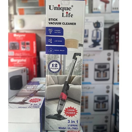 جارو برقی عصایی سه کاره یونیک لایف مدل UL-7083