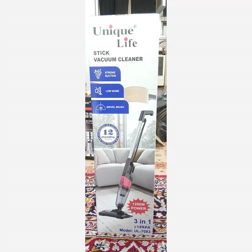 جارو برقی عصایی سه کاره یونیک لایف مدل UL-7083