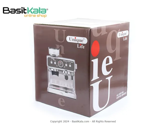 دستگاه اسپرسوساز نیمه صنعتی مدل UL-5167-GS یونیک لایف