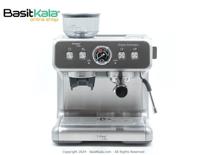 دستگاه اسپرسوساز نیمه صنعتی مدل UL-5167-GS یونیک لایف