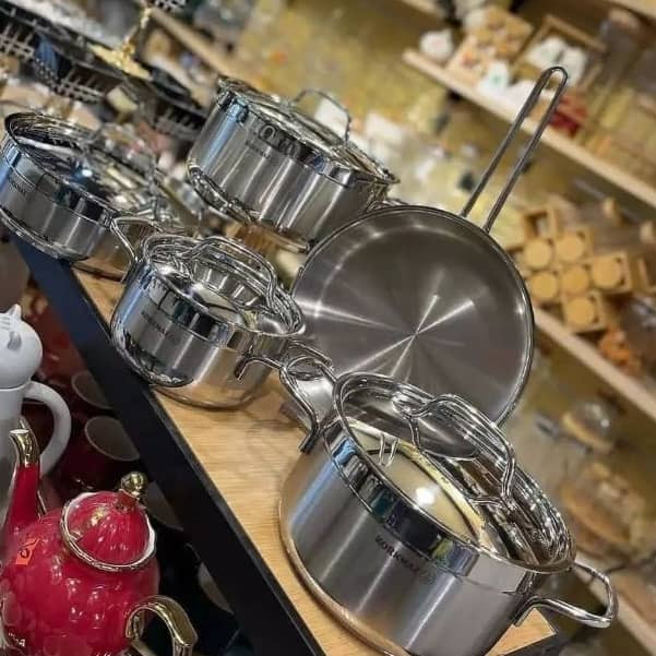 سرویس قابلمه استیل کرکماز ترکیه مدل Alfa کد A1660