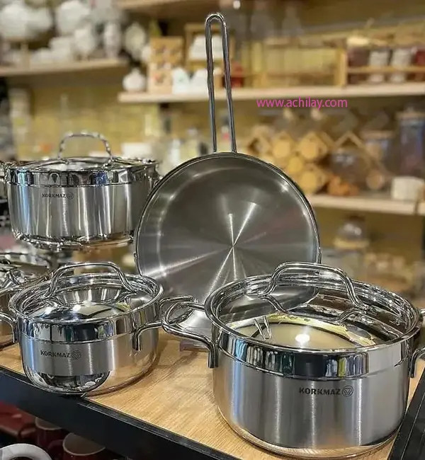 سرویس قابلمه استیل کرکماز ترکیه مدل Alfa کد A1660