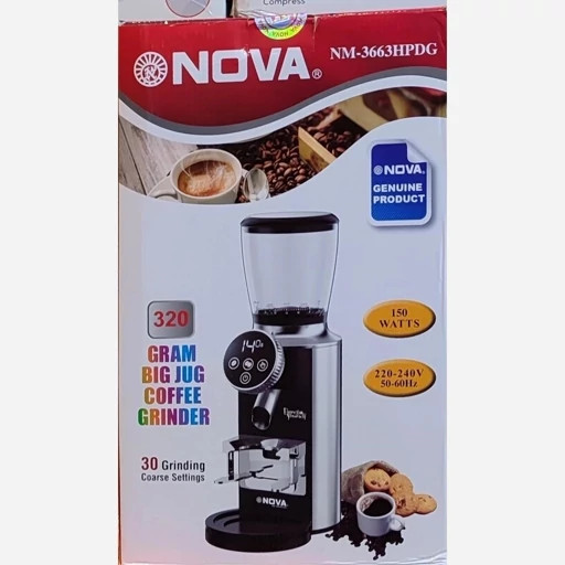 آسیاب قهوه نوا مدل NM-3663HPDG