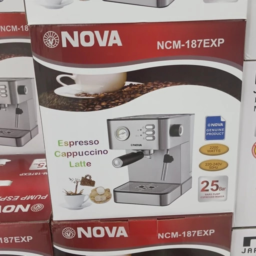 اسپرسوساز نوا مدل NCM-187 تمام استیل 25 بار