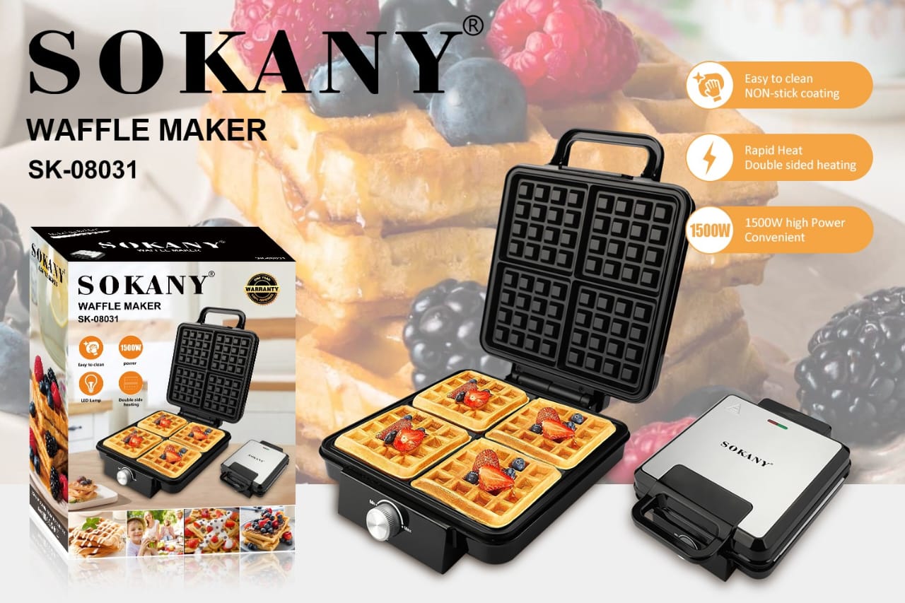 وافل ساز سوکانی- مدل SOKANY SK-08031