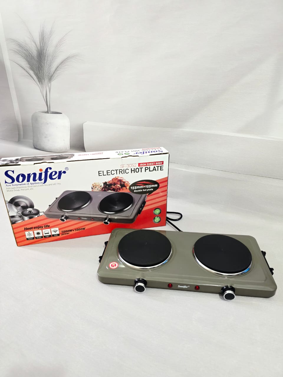 اجاق برقی دوقلو سونیفر SF-3052