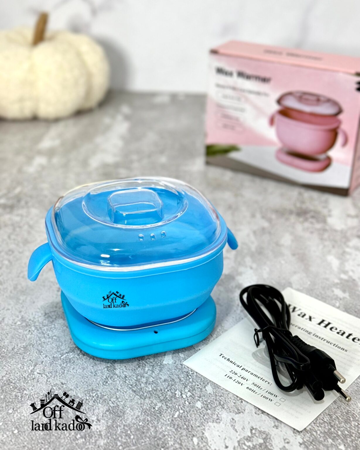 دستگاه وکس سیلیکونی تاشو Wax Warmer