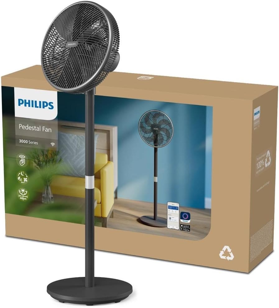 پنکه ایستاده فیلیپس مدل CX3550 با ریموت و ۷ پره