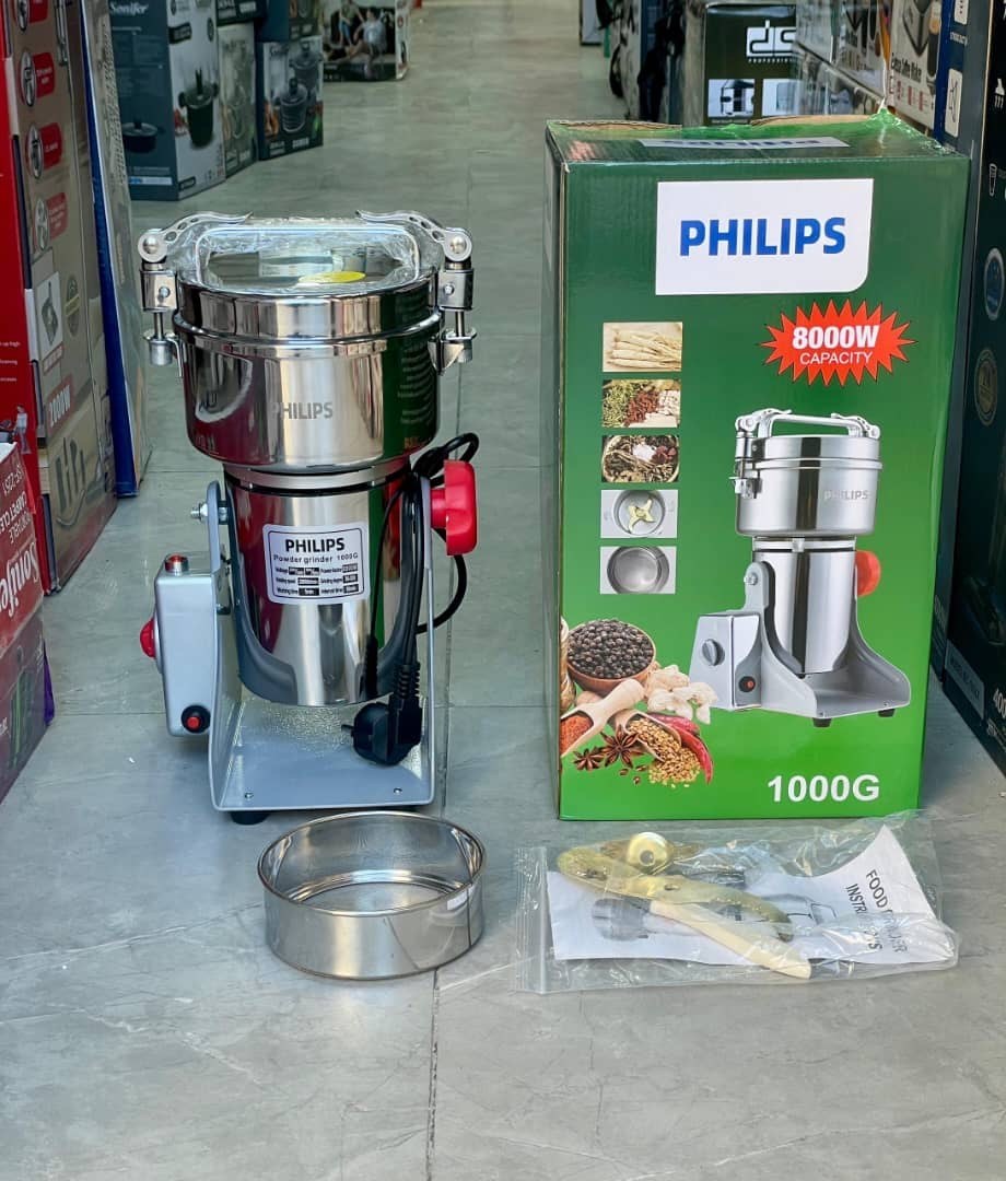 آسیاب صنعتی گهواره‌ای فیلیپس مدل PH-2025 با ظرفیت 1000 گرم و توان قدرتمند 8000 وات