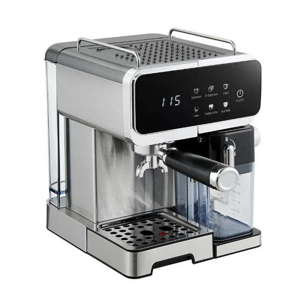 اسپرسوساز نیمه‌ اتوماتیک یونیک UN-4022 | فشار 20 بار، توان 1350 وات، بدنه استیل