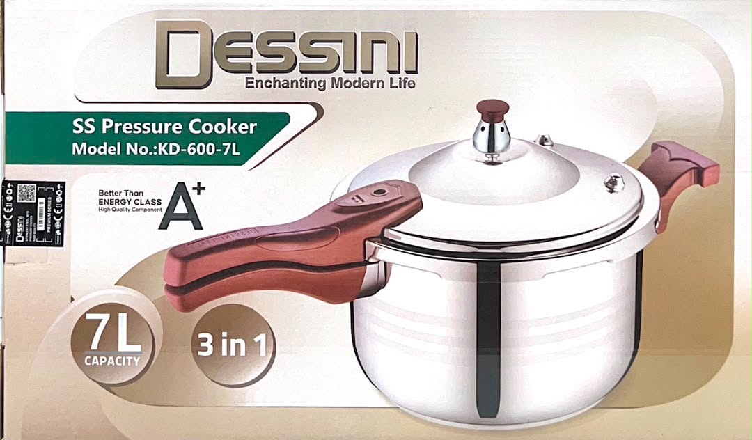 زودپز استیل روگازی دسینی 7 لیتری KD_600_7L