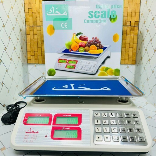 ترازو محک 40 کیلویی دکمه فلزی
