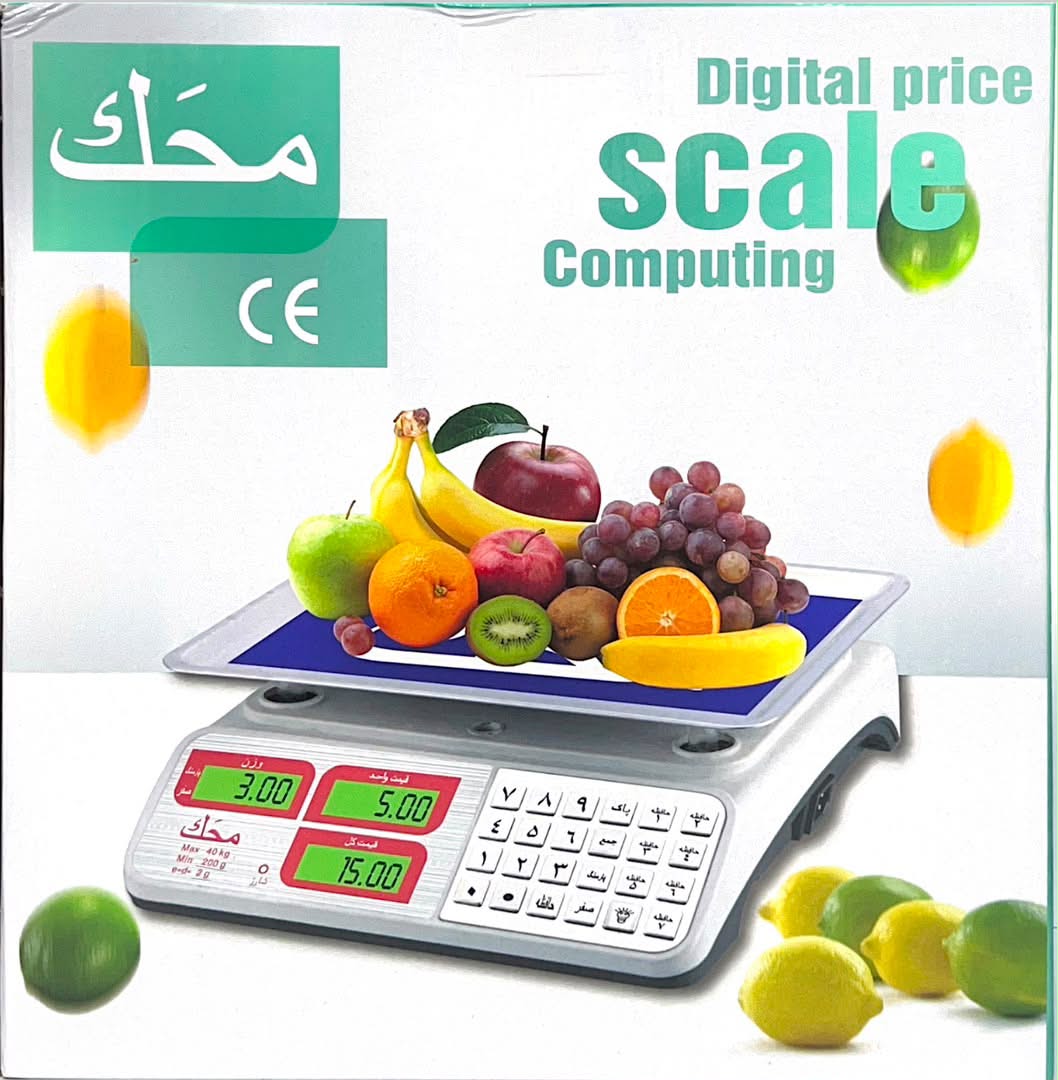 ترازو محک 40 کیلویی دکمه فلزی