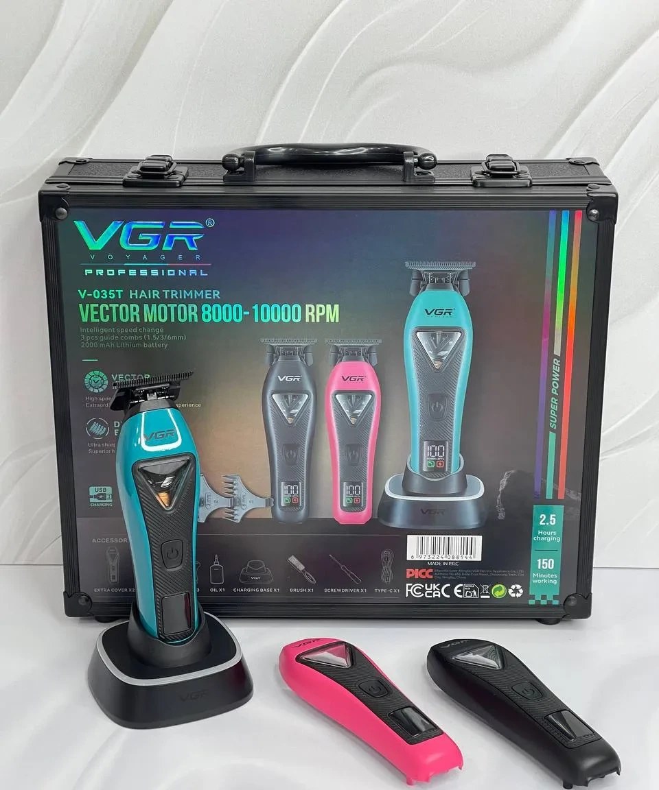 ماشین اصلاح و خط زن وی جی آر مدل V-035T