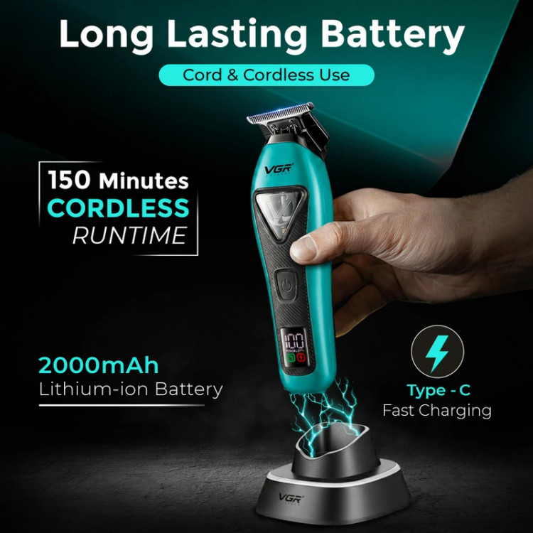 ماشین اصلاح و خط زن وی جی آر مدل V-035T