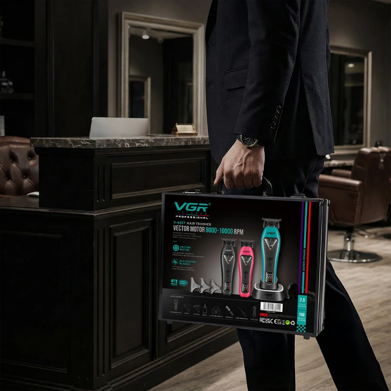 ماشین اصلاح و خط زن وی جی آر مدل V-035T