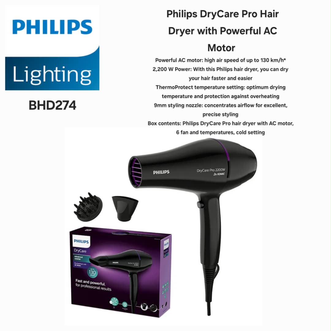 سشوار فیلیپس BHD274
