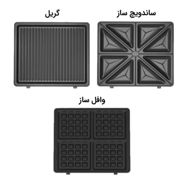 ساندویچ ساز سه کاره پاناسونیک Panasonic مدل PA-6025
