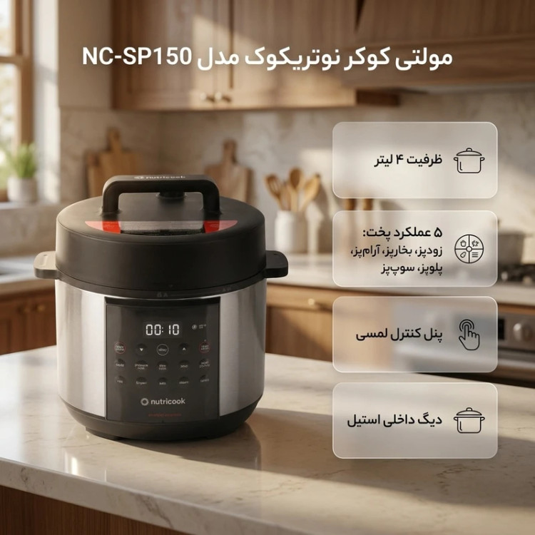 مولتی کوکر نوتریکوک مدل SP150