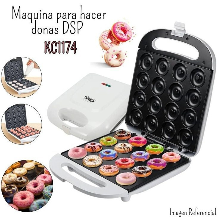 دونات ساز DSP مدل KC1174 توان 1400 وات پوشش نچسب Donut Maker